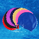  OEM Custom Logo Printed Suitable Seamless Swim Hat Silicone Swimming Caps