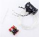 Dynamic Switch Bike LED Wheel Light Tire Valve Cap with 20 Colorful Lights 18 Flashing String Lights