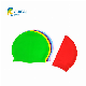  Professional Manufacturer Custom Logo Printing Adult Kid Waterproof Silicone Swim Cap