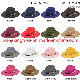  Wholesale Jazz Hat Felt Top Hat Fishbone Accessories Solid Color Top Hat Ladies Wide Brim Woolen Retro Gentleman′s Cap