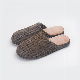  Male Wale Corduroy Indoor Mule Flat Scuff Foxing Slippers 3A334-1