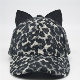  Woolen Baseball Kids Hat with Cat Ears