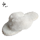 Wholesale Thong Slippers Indoor Plush Fur Flip Flop Slippers Custom Design Luxury Women Fur Slipper Shoes manufacturer
