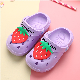 Wholesale Girls Summer Outdoor 3D Cartoon Fruits Non-Slip Baby Strawberry Children′s EVA Slippers Sandals manufacturer