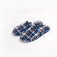 Tartan Checks Mule Flat Scuff Foxing Indoor Toscana Slippers 3A336-4