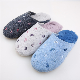Winter Personalized Embroidery Comfy Female Bedroom Plush Slippers for Women Wholesale