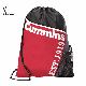 Custom Printed Logo Sport Drawstring Backpack Draw String Bag manufacturer