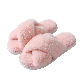  High Quality Custom Indoor Home Furry Fur Slides Fluffy Slippers