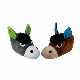  Ladies Grey 3D Donkey Plush Warm Slippers Plush Donkey Slippers
