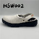  Gww, ESD Adjustable Strap Style White Slipper Popular in Qatar Medical Lab Anti-Slip PU Injection Outsole White Safety Shoe Hsw002