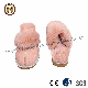  Wholesale Wool Slides Warm Real Sheepskin Slippers for Women in Winter