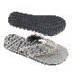  Creative Design High-Quality Customer Logo PE Material Men Slipper