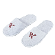  Hot Sale 5 Star Disposable Guest Rubber Sole Hotel Slipper White Coral Velvet Soft Slipper Indoor