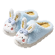 Winter Warm Women Ladies Fuzzy Soft Cartoon Cute Rabbit Home Indoor Slippers