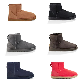 Women Boots Winter Uggss Snow Boot Black Navy Blue Pink Shoes Bow Ankle Knee Bailey Booties Khaki Triple Shoe manufacturer