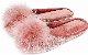 Women′s Cozy Bedroom Slipper Non-Slip Sole Velvet Memory Foam House Slipper