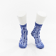 191076sk-Factory Flat Lurex Merino Wool Fashion Dress Happy Women Socks