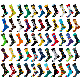  Xianghui Carton Men Unisex Happy Custom Logo Jacquard Funny Women Crew Socks