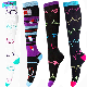  Compression Socks Athletic Men Women Best Graduated Breathable Nursing Socks Fit for Running Hiking Flight Travel for Athelete