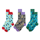  Wholesale Man Woman Customized Logo Colorful Knitted Long Business Casual Happy Dress Socks Make Your Own Socks