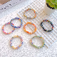  Ins Women 100PCS/Bag 4.5cm Simple Head Rope High Elastic Rubber Scrunchie Nylon Hair Bands Hair Ring Hair Ties