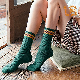  100% Comb Cotton Rib Design Women Sock