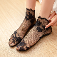  Summer Shallow Mouth Low-Top Lace Socks Ladies Japanese and Korean Lace Socks Breathable Thin Boat Socks Women′s Cotton Bottom