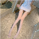  White Thigh Hollow Garter Stockings Female Pure Flirting Net Girl Sexy Pantyhose