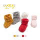  Organic Cotton Toddler Thick Soft Baby Sock Shoes Stockings Booties