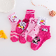  Cartoon Pink Combed Cotton Cute Toddler Baby Socks