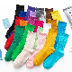  Bamboo Fiber Socks Manufacturers Men′s Solid Color Basic Cotton Sports Custom Bamboo Socks Wholesale