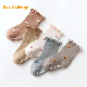  Newborn Spring and Autumn Organic Combed Cotton Knitted Socks Girls Boy Baby Double Needle Lace Lovely Cute Cozy Socks