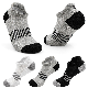  Men′s Ankle Running Low Cut Cushioned Athletic Sports Socks