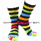 Cotton Cheap Custom Half Tube Five Open Toe Candy Socks