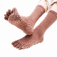  Wholesale High Quality Custom Breathable Comfortable Women Knee High 5 Toe Socks
