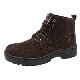 Heat Resistant Suede Cow Leather Work Shoes with Protective Toe Cap