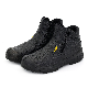 Genuine Leather Rubber Sole Oil Resistant Steel Toe Cap Safety Boots Shoes manufacturer
