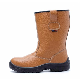 Cow Leather Safety Shoes with Steel Toe for Construction Safety