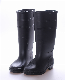 Comfort PVC Heeled Rubber Boots Rubber Rainboots Wellington