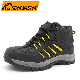  Shock Absorption Oil Slip Resistant EVA Rubber Sole Steel Toe Prevent Puncture Protective Men Outdoor Fashion Safety Shoes Work