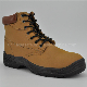 High Quality Leather Middle Cut Women Safety Shoes