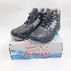  Black Leather Men Safety Shoes Men Safety Work Boots in Guangzhou
