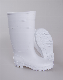  Mens Rubber Garden Shoes White Rain Boot for Food Industry
