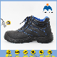 Leather Work Sport Safety Shoes Leather and Mesh Sole PU