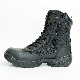  Military Style Black Tactical Boots Top Leather Army Style Style Boots Combat