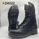  Lxg, Hard Vulcanized Rubber Outsole Black Tactical Boot Best Quality Full Grain Leather Combat Boot for Sale Hsm022