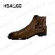 Lxg, Heel Elastic Belt Fashion Casual Dress Shoe British Style Pull on Middle-Cut Leather Men Shoe Hsa160