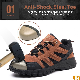  Leather Work Safety Shoes with Anti Slip