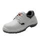  White Color Microfiber Leather Doctor Shoes with Lace up