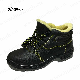  Ywq, Yellow Warm Wool Lining Industrial Protective Safety Boot Anti-Acid Sbp Standard Construction Safety Shoe in Winter HSB007